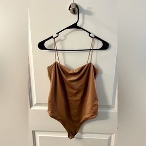 SWS Contour Sleeveless Bodysuit - Brown L